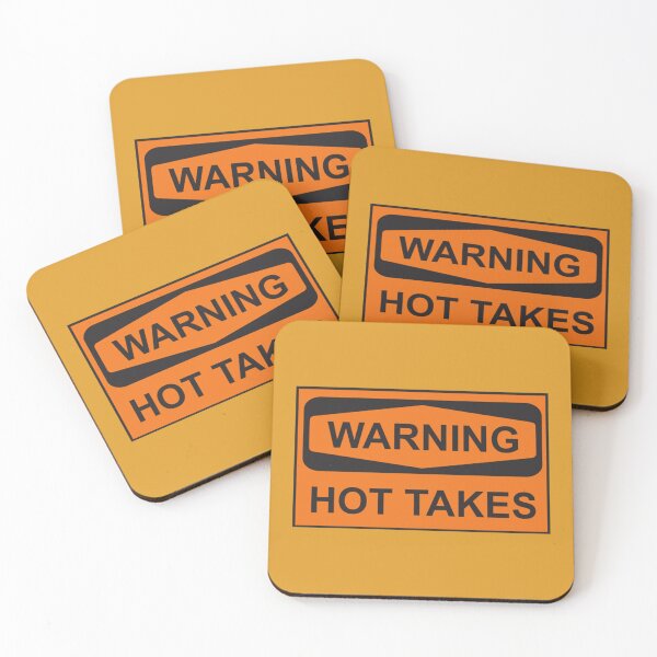 Item preview, Warning Hot Takes   designed and sold by ScienTeeshirt.