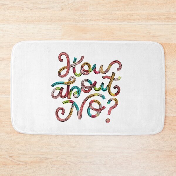 Item preview, How about no? designed and sold by Gabba Delgado.