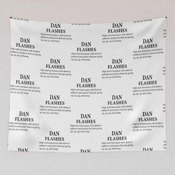Item preview, Dan Flashes High End With Distinct Patterns  designed and sold by THOUGHcookie.