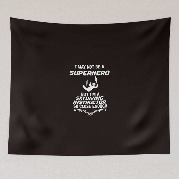 Item preview, Not Superhero But Skydiving Instructor designed and sold by AlwaysAwesome.