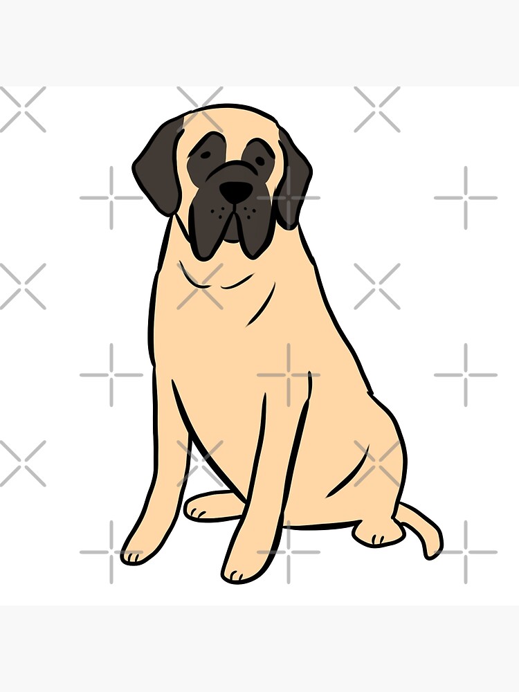 Cartoon mastiff store