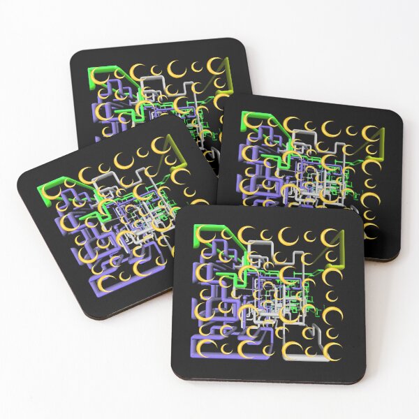 Item preview, Dan Flashes pattern cool tim robinson 17 yellow,green,white and purple designed and sold by THOUGHcookie.