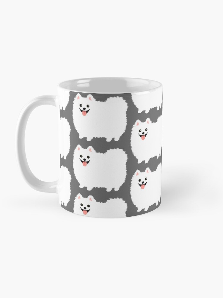 Pomeranian mug hot sale