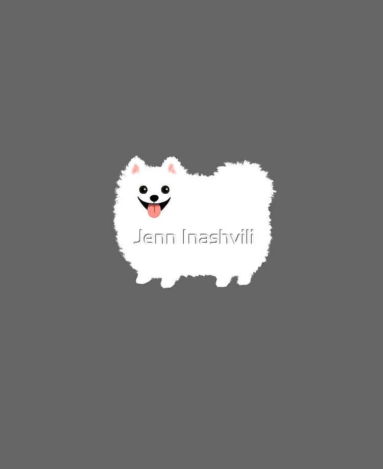 pomeranian white fluffy