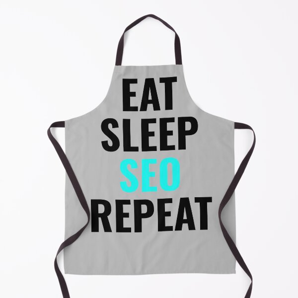 Item preview, Funny Eat Sleep SEO Repeat Black designed and sold by AndrewStep.