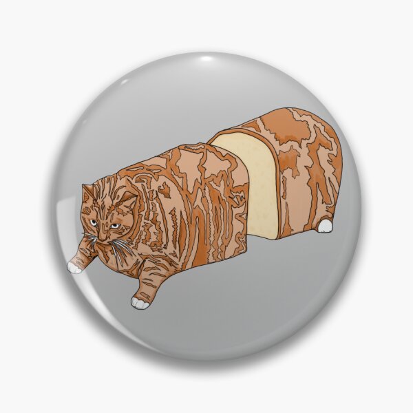 Item preview, Cat Loaf Illustration designed and sold by RiceDrawings.