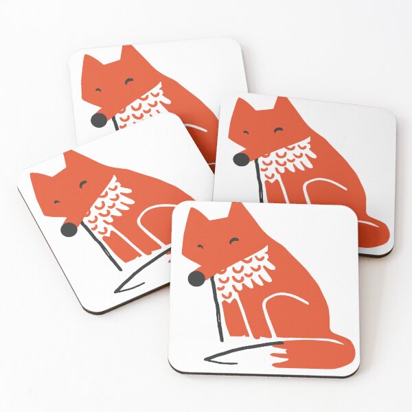 Item preview, fox illustration designed and sold by Rochenmann.