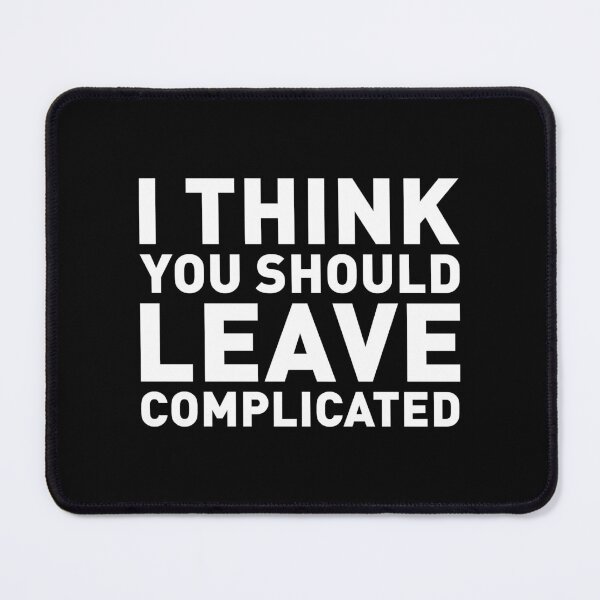 Item preview, I Think You Should Leave Complicated, Dan Flashes Pattern      designed and sold by THOUGHcookie.