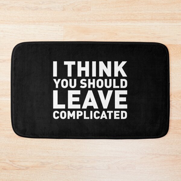 Item preview, I Think You Should Leave Complicated, Dan Flashes Pattern      designed and sold by THOUGHcookie.