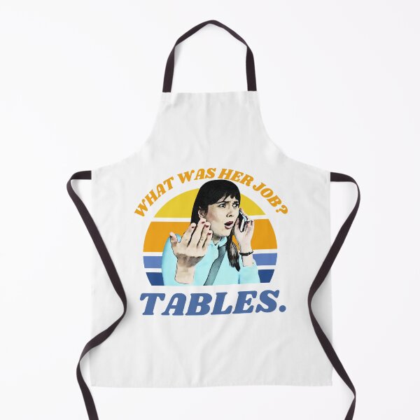 Item preview, I Think You Should Leave Dirty Tables, Her Job is Tables, ITYSL, ithinkyoushouldleave, funny tables designed and sold by THOUGHcookie.
