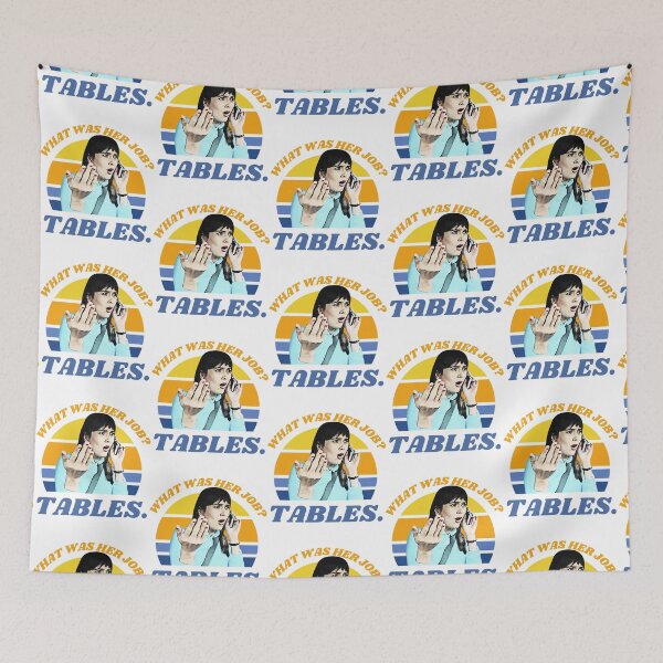 Item preview, I Think You Should Leave Dirty Tables, Her Job is Tables, ITYSL, ithinkyoushouldleave, funny tables  designed and sold by THOUGHcookie.