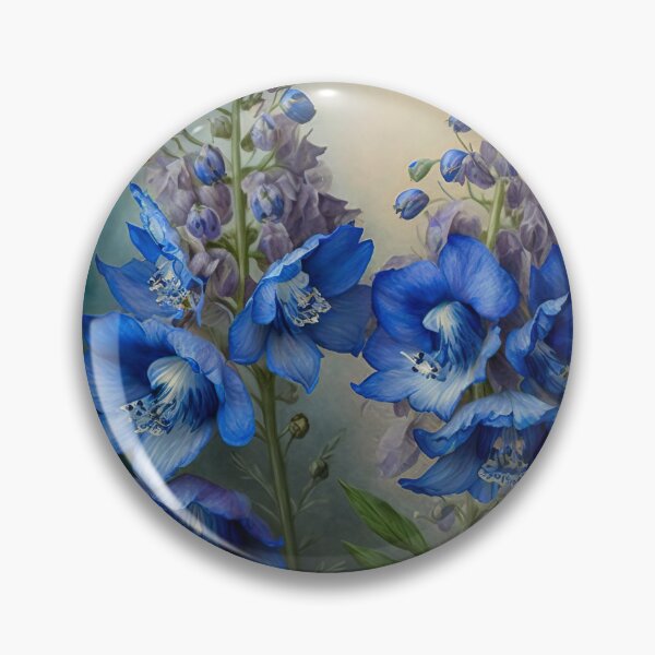 Item preview, Delphinium Flowers designed and sold by Vanover Designs.