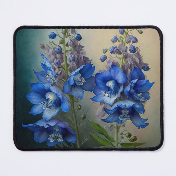 Item preview, Delphinium Flowers designed and sold by Vanover Designs.