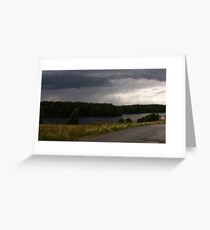 Lakeside in Sweden Greeting Card
