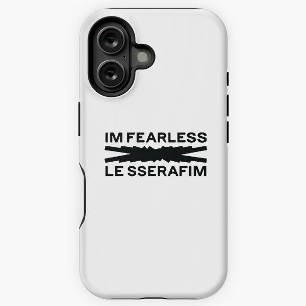 iPhoneアクセサリー LE SSERAFIM EASY Logo Case - Black LE SSERAFIMと初コラボ ケースティファイが新曲「EASY」から着想