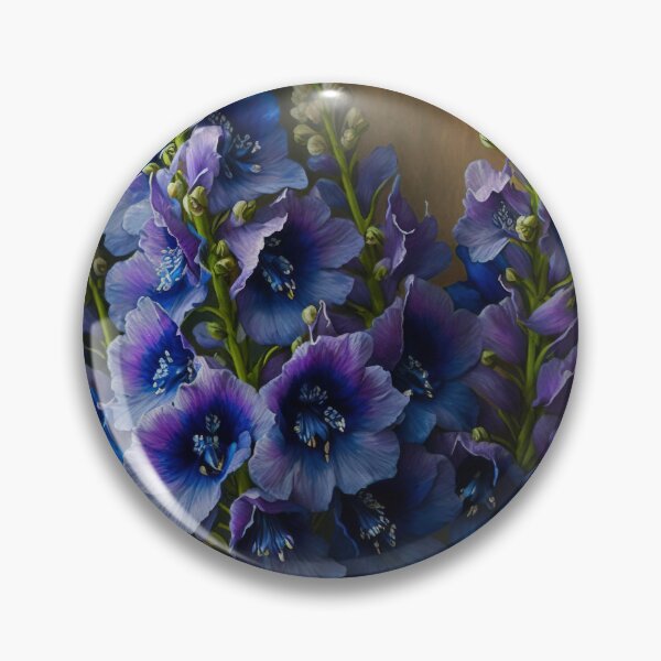 Item preview, Delphinium Flowers designed and sold by Vanover Designs.