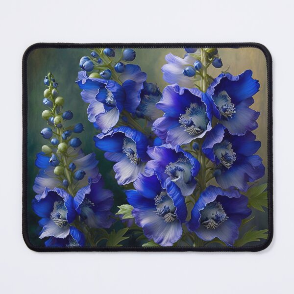 Item preview, Delphinium Flowers designed and sold by Vanover Designs.