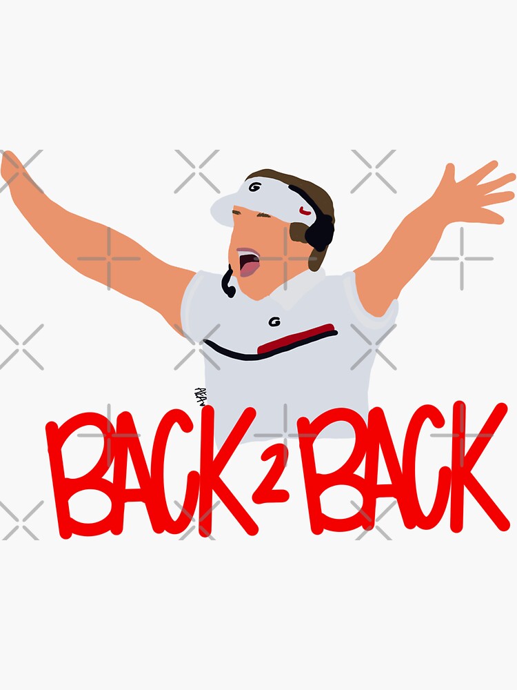 "Back to Back National Champions Coach Kirby Game Day