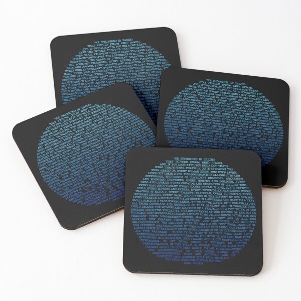 Item preview, Pale Blue Dot - Carl Sagan | NEW 2023 Original Design | Dark Blue Design designed and sold by catofnimes.