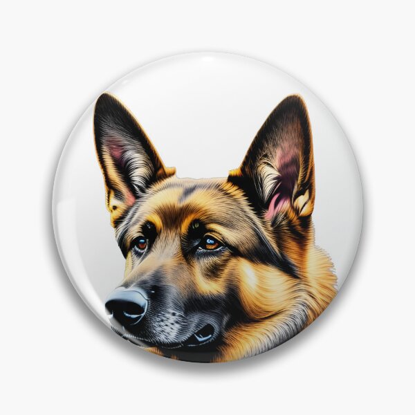 Item preview, German shepherd, charcoal drawing, Ai Generated Art  designed and sold by ACC .