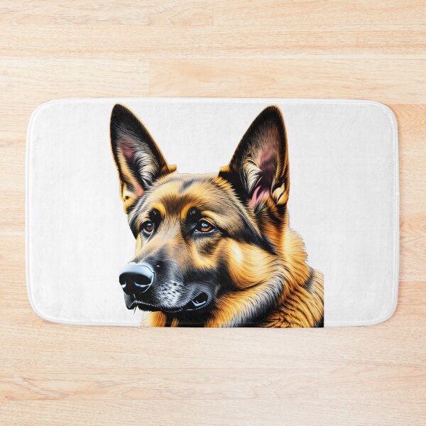 Item preview, German shepherd, charcoal drawing, Ai Generated Art  designed and sold by ACC .
