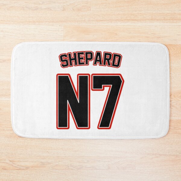 Item preview, Commander Shepard Jersey  Mass Effect Athletic Jersey  Black Lettering   designed and sold by laviadavis1.