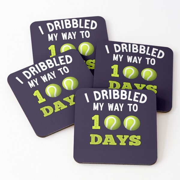 Item preview, I Dribbled My Way To 100 Days Tennis Funny Student School designed and sold by Sarah38.