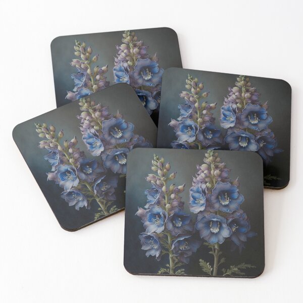 Item preview, Delphinium Flowers designed and sold by Vanover Designs.