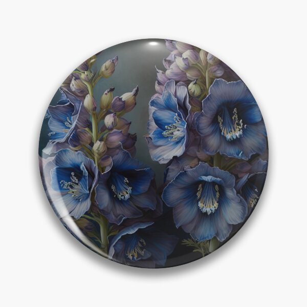 Item preview, Delphinium Flowers designed and sold by Vanover Designs.