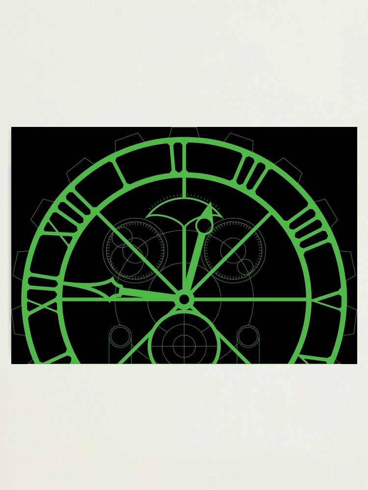 Wicked the Broadway Musical - Clock Logo T-Shirt - Wicked