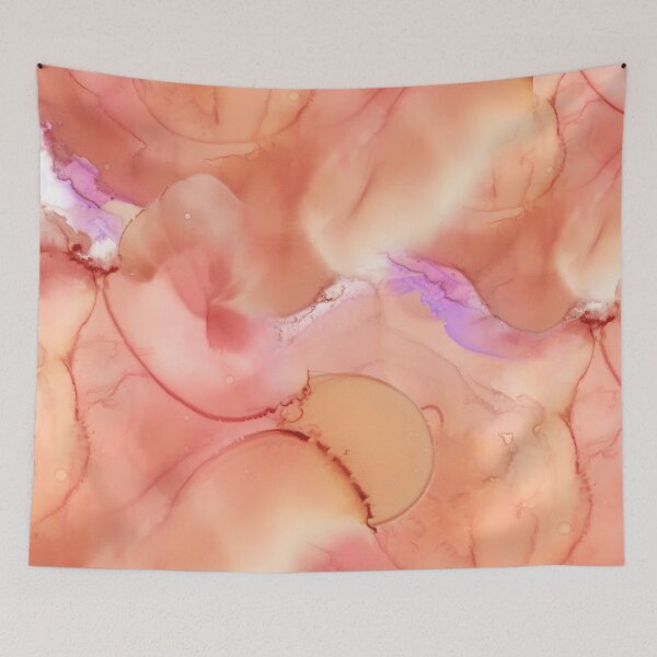 Item preview, Glass Onion - Best orange watercolor abstract colorful design  designed and sold by Basma Store.