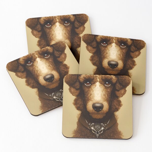 Item preview, Lovely Brown Poodle HD designed and sold by WorldOfFairies.