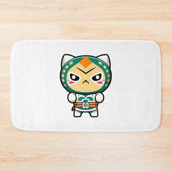 Artikelvorschau, Lucha Libre Katzen | Mexikanische Wrestling | Kawaii-Katzen | Chibi-Katzen | Anime-Katzen | Lucha Libre Katzen 04 | La Flor entworfen und verkauft von Catcosm.