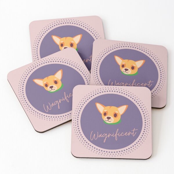 Item preview, The Wagnificent Chihuahua - Cute Dog Logo designed and sold by Pumpkin-Prints.