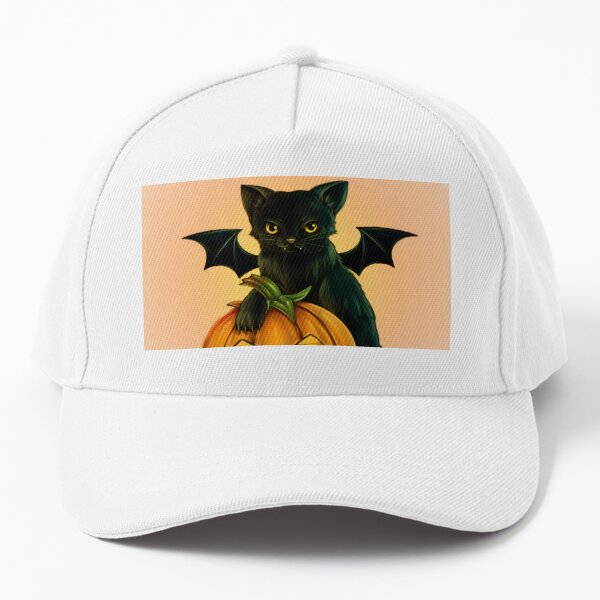 Black Cat Premium Dad Hat Embroidered Baseball Cap Cat Mom