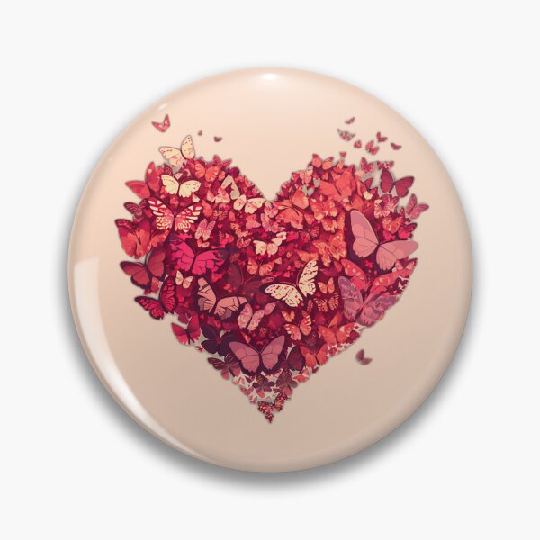 Artikelvorschau, Schmetterlinge in Form eines Herzens, Valentinstag entworfen und verkauft von MagicSatchel.