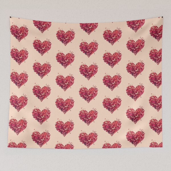 Aperçu de l'œuvre Papillons en forme de coeur, Saint Valentin créée et vendue par MagicSatchel.