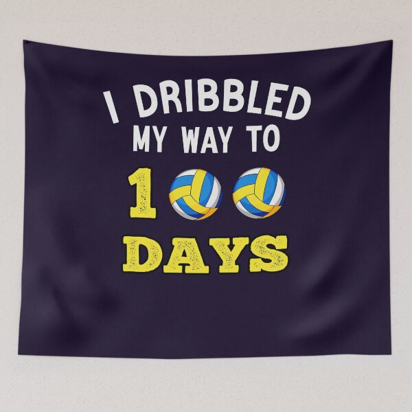 Item preview, I Dribbled My Way To 100 Days volleyball Student School designed and sold by Sarah38.