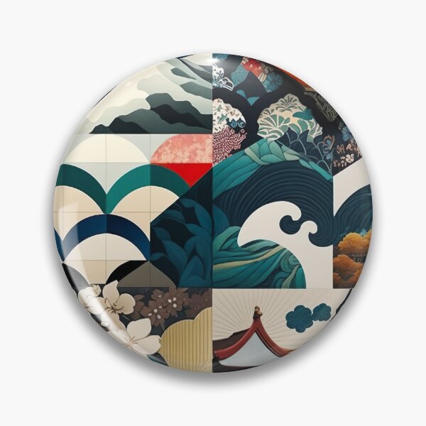 Item preview, Japanese Patterns water designed and sold by Makoto-Styl.