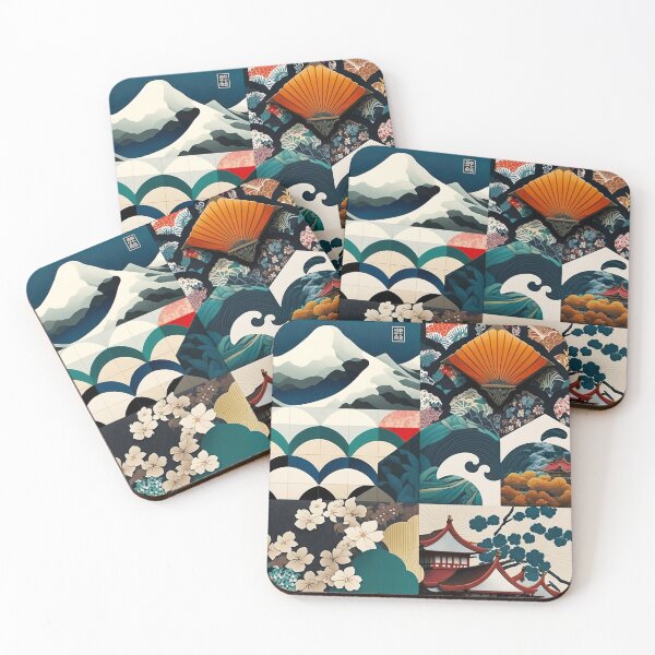 Item preview, Japanese Patterns water designed and sold by Makoto-Styl.