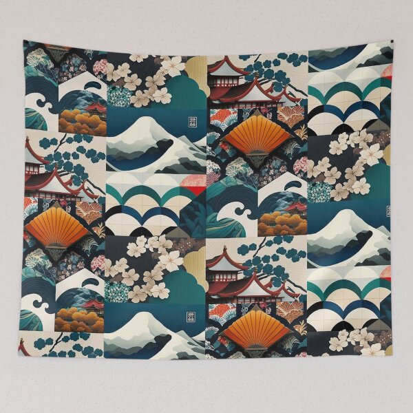 Item preview, Japanese Patterns water designed and sold by Makoto-Styl.