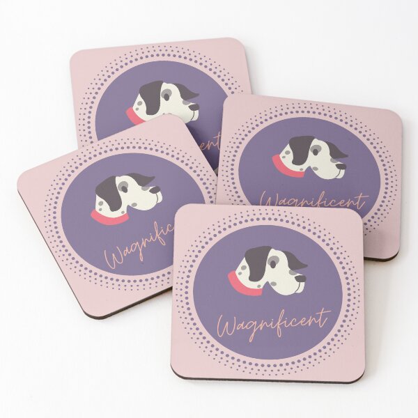 Item preview, The Wagnificent Dalmatian - Cute Dog Logo designed and sold by Pumpkin-Prints.