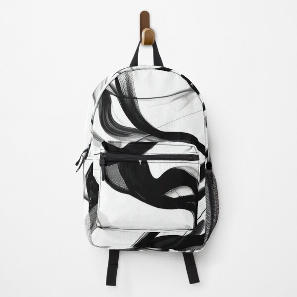 Item preview, Cool Smokey Ink Simple Black and White Pattern designed and sold by CattlettArt.