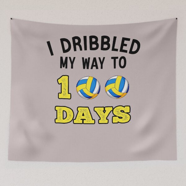 Item preview, Cute Cute I Dribbled My Way To 100 Days volleyball Student School designed and sold by Sarah38.