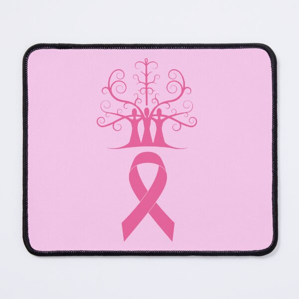 Item preview, Breast Cancer Awareness Dark Pink Ribbon Sisters Tree Of Life designed and sold by SubtleSplit.