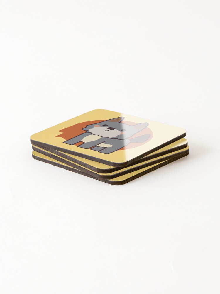 Thumbnail 4 of 5, Coasters (Set of 4), little Wolf designed and sold by Rochenmann.