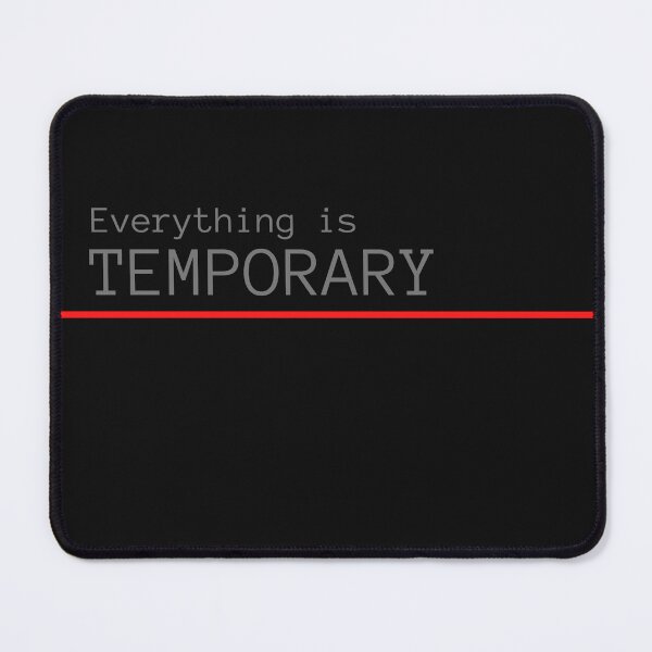 Item preview, Everything is temporary designed and sold by TD-series.
