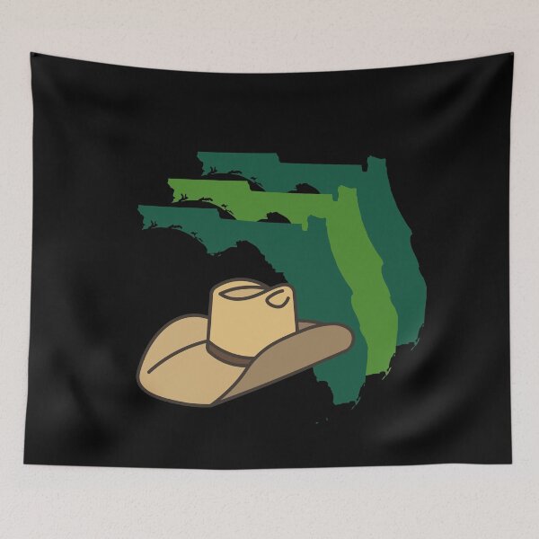 Item preview, Florida Border, Hatters designed and sold by LatterDaze.