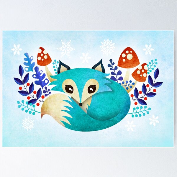 Item preview, Winter Fox designed and sold by sandygrafik.