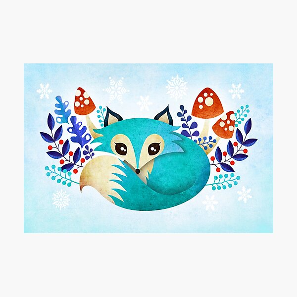 Item preview, Winter Fox designed and sold by sandygrafik.